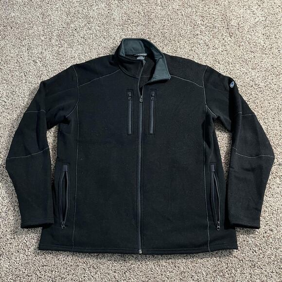 Kuhl Jacket Mens 2XL Full Zip Fleece Outdoor Chest Pocket Performance Hiking - Picture 1 of 8